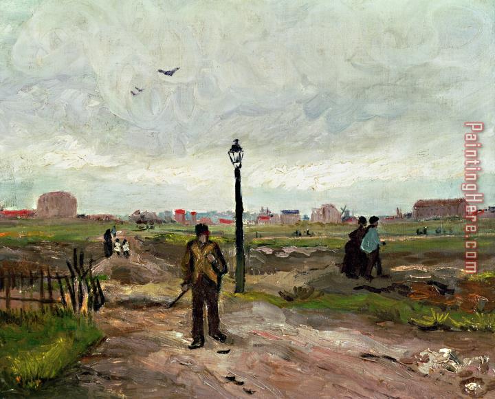 Vincent van Gogh The Outskirts Of Paris